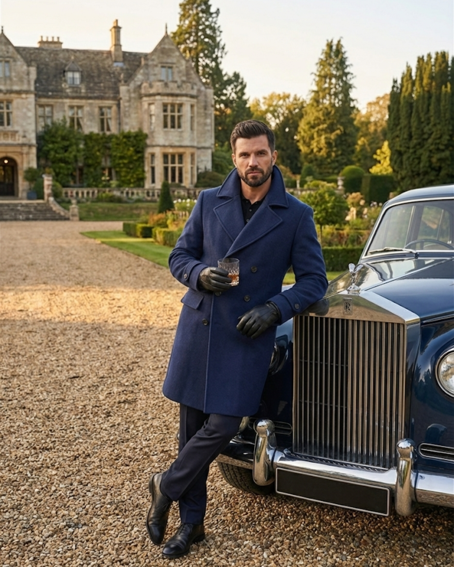 Limited Edition: Klassieke Herenmantel in Rijke Wol-Blend