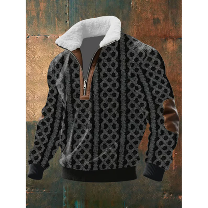 Finn | Gebreide Half-Zip Wintertrui