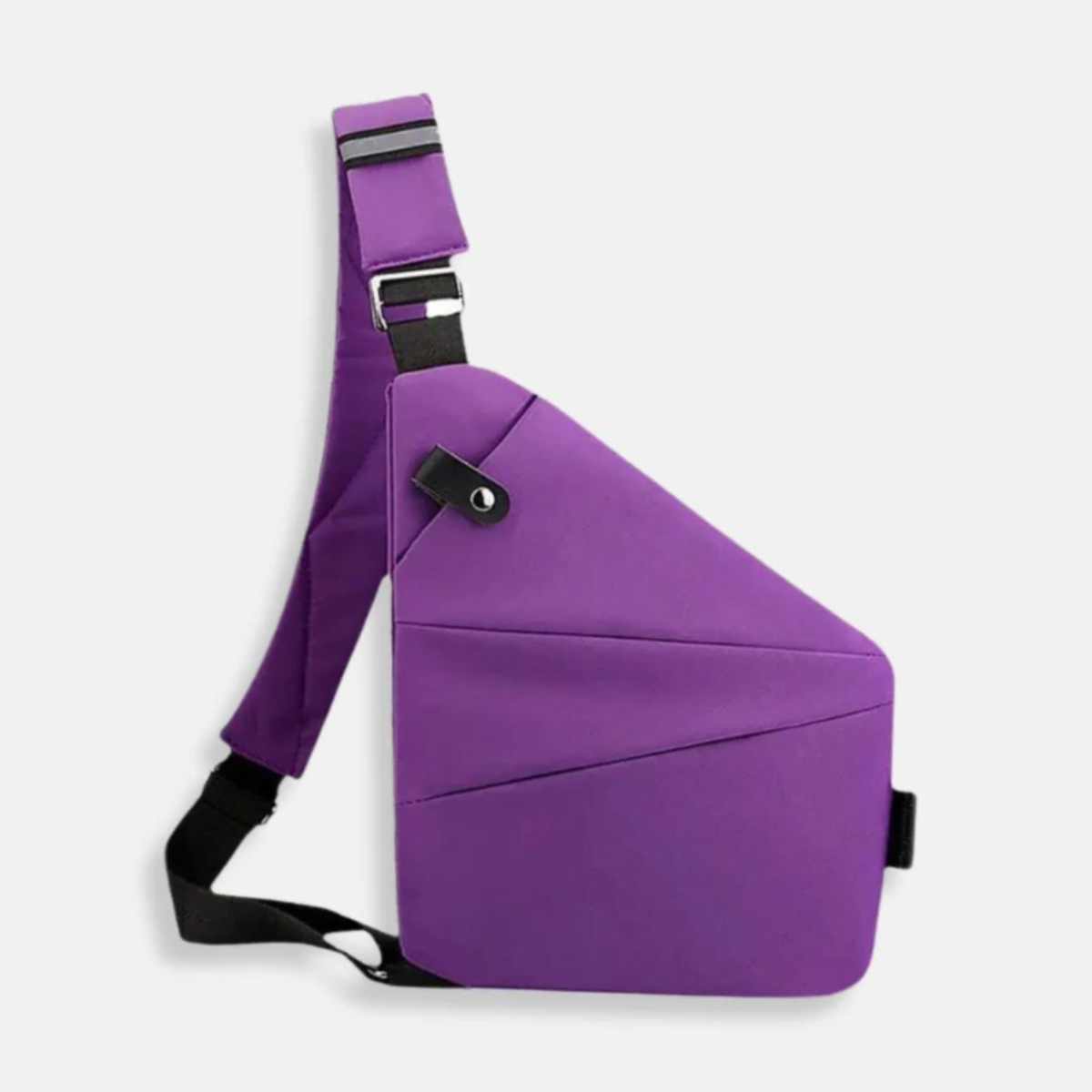 waterdichte anti-diefstal crossbody tas met verborgen ritsen, snijbestendig materiaal en RFID-bescherming