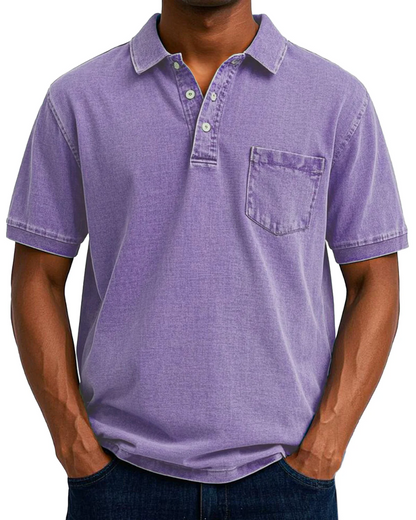 Vintage herenpolo