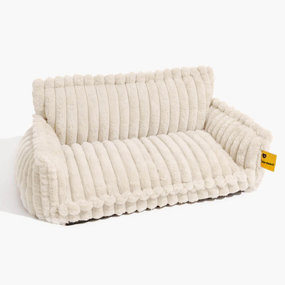 Snoozy Dream Grote Hondensofa - Wasbare Orthopedische Hondenmand Fluffy