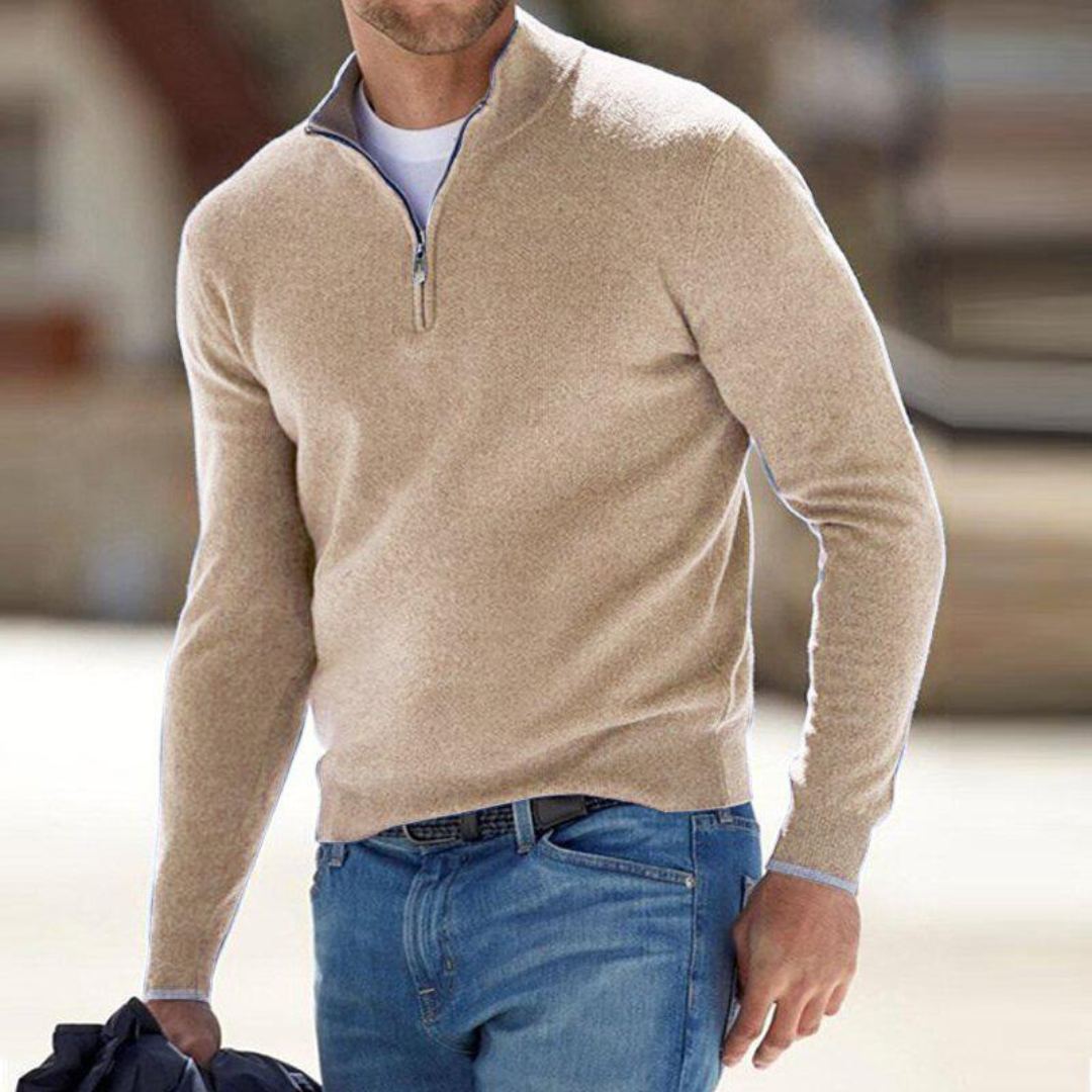 Martijn | Premium Half-Zip Trui