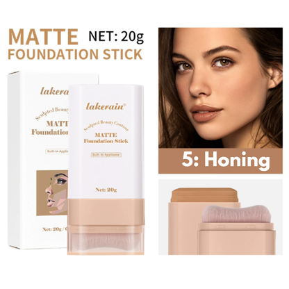 Matte Foundation Stick - Dekkende Concealer & Foundation voor Egale Huid