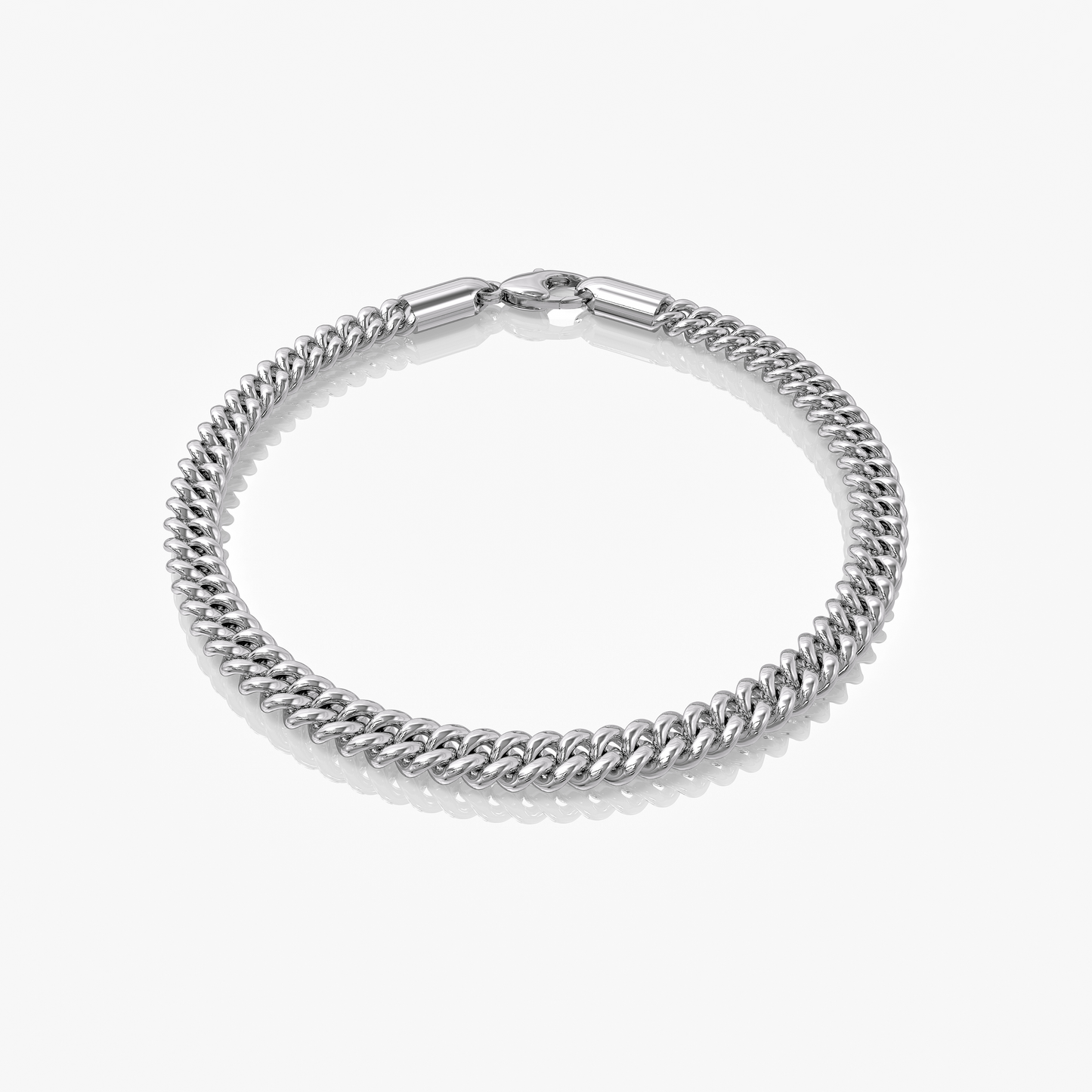 Zilveren Cuban Link Armband Heren - Grof Geschakelde Armband