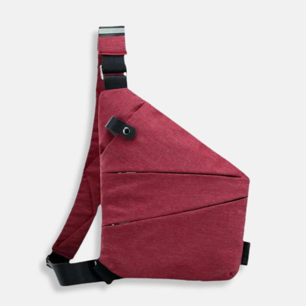 waterdichte anti-diefstal crossbody tas met verborgen ritsen, snijbestendig materiaal en RFID-bescherming
