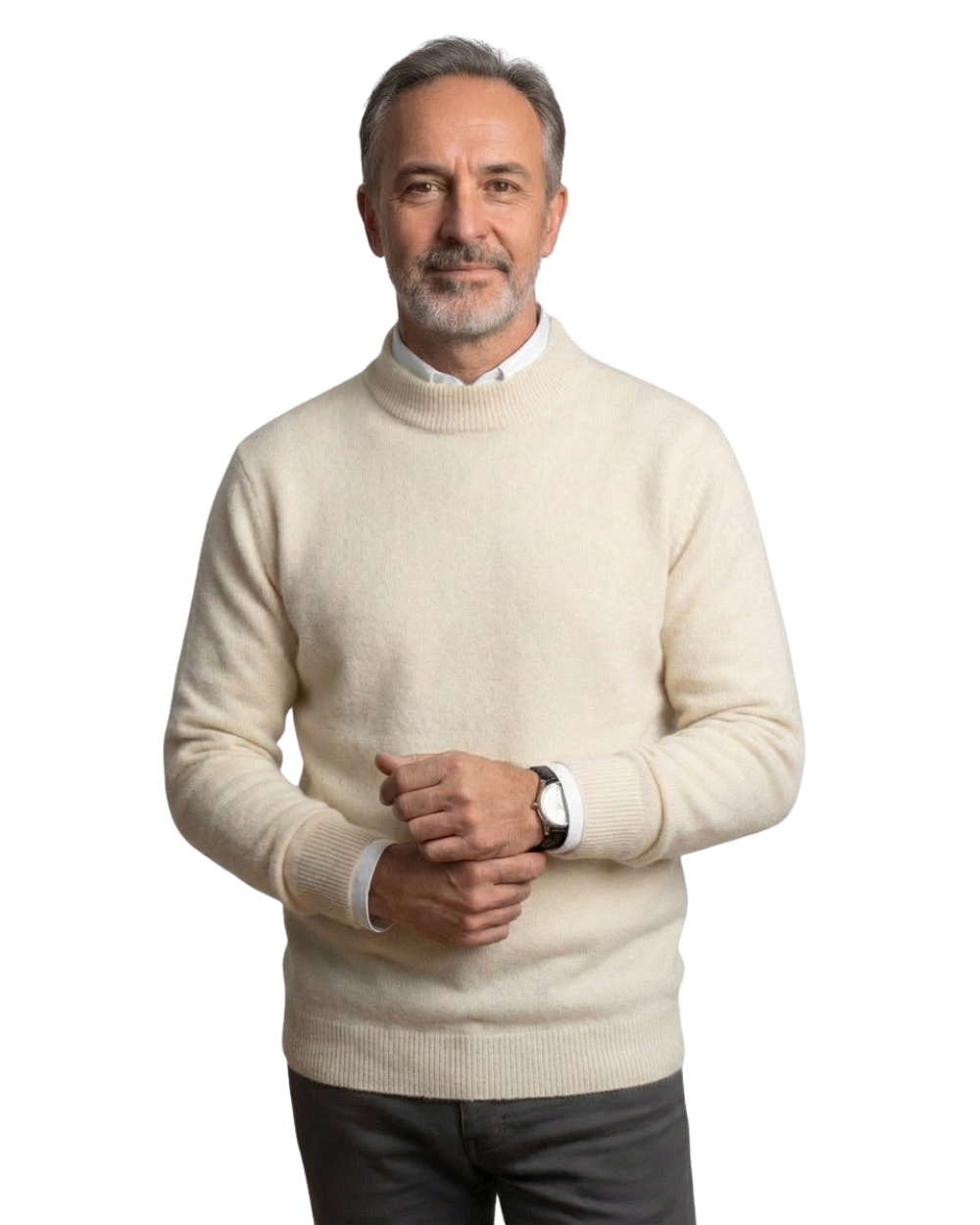 Fluweelzachte Crewneck Sweater - Soft Knit Crewneck