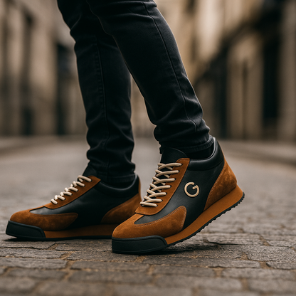 Premium Leren Veterschoenen – Klassiek Design