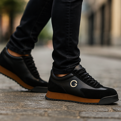 Premium Leren Veterschoenen – Klassiek Design