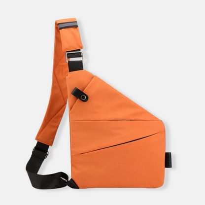 waterdichte anti-diefstal crossbody tas met verborgen ritsen, snijbestendig materiaal en RFID-bescherming