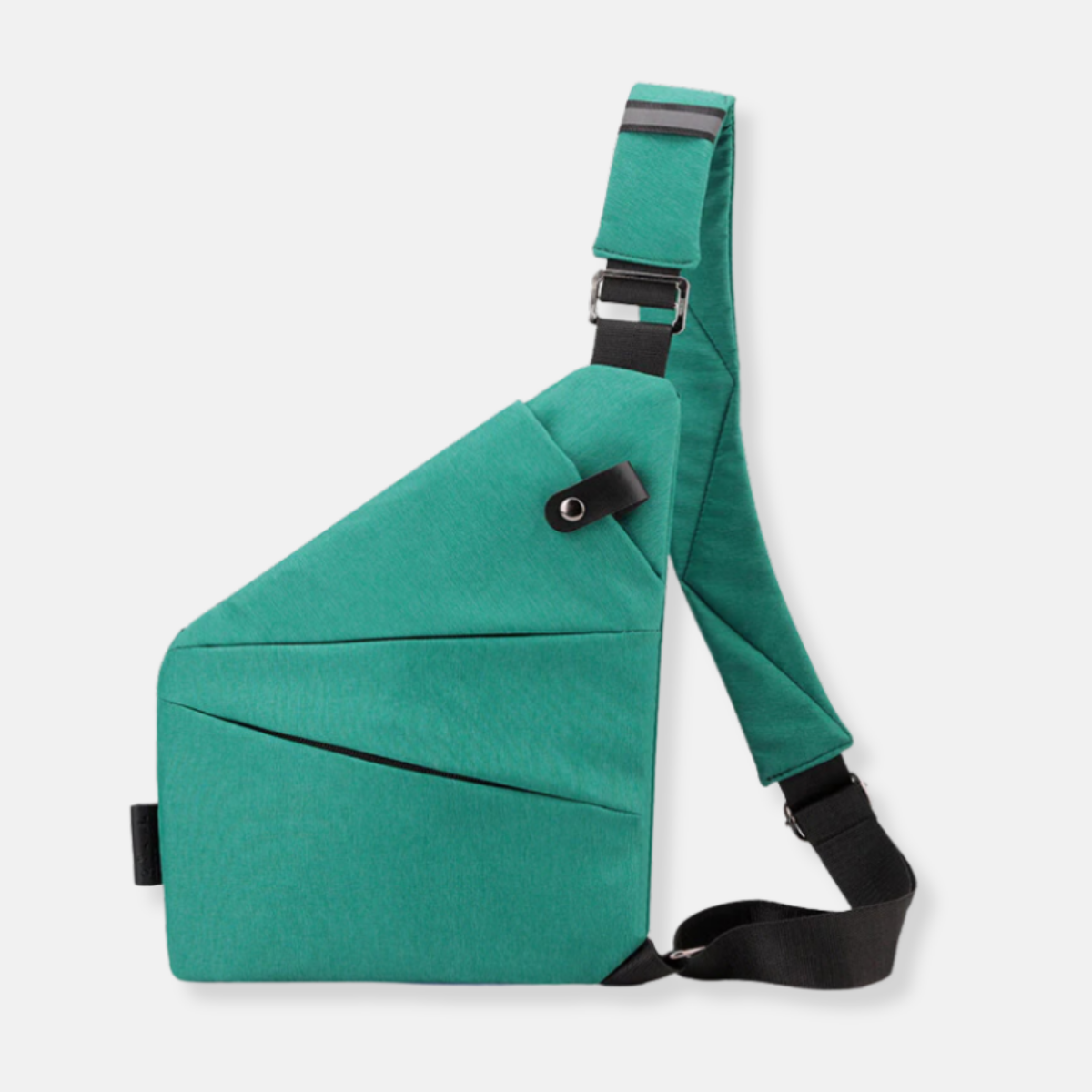 waterdichte anti-diefstal crossbody tas met verborgen ritsen, snijbestendig materiaal en RFID-bescherming