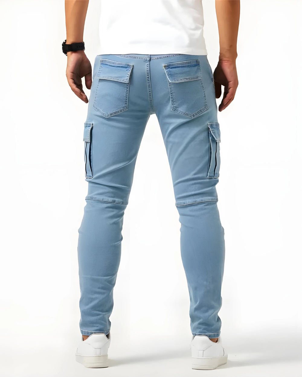 Zalecta™ Cargo Broek Heren - Stretchy Werkbroek met Veel Zakken