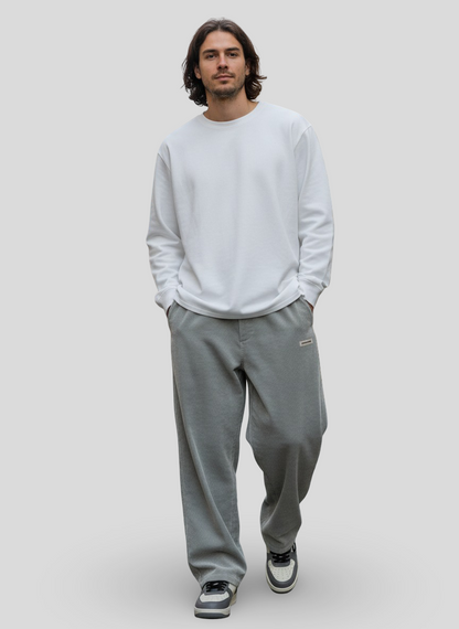 Lucas | Wijde Ribfluweel Broek