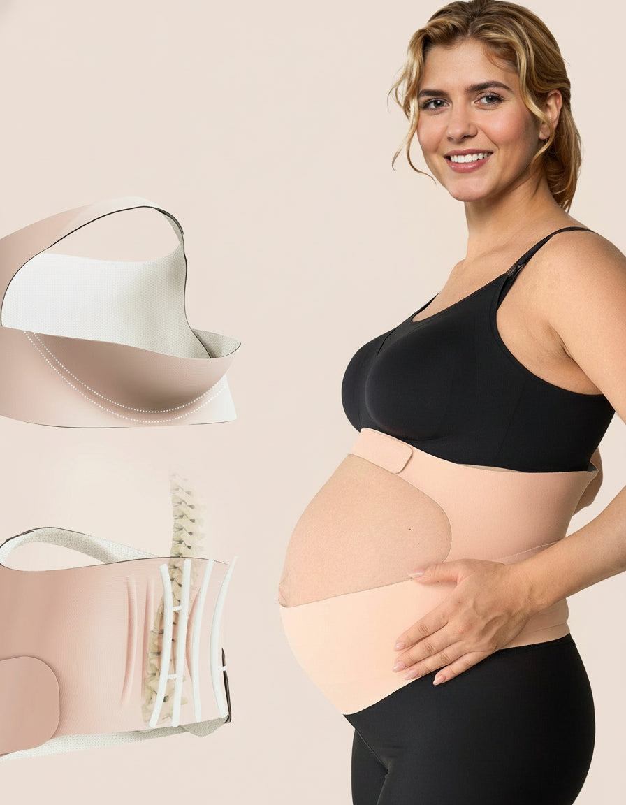 BellyHug Zwangerschapsband - Ondersteunende Buikband voor Rug en Buik