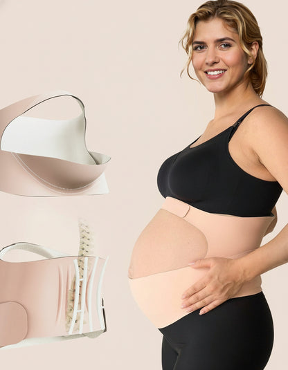 BellyHug Zwangerschapsband - Ondersteunende Buikband voor Rug en Buik