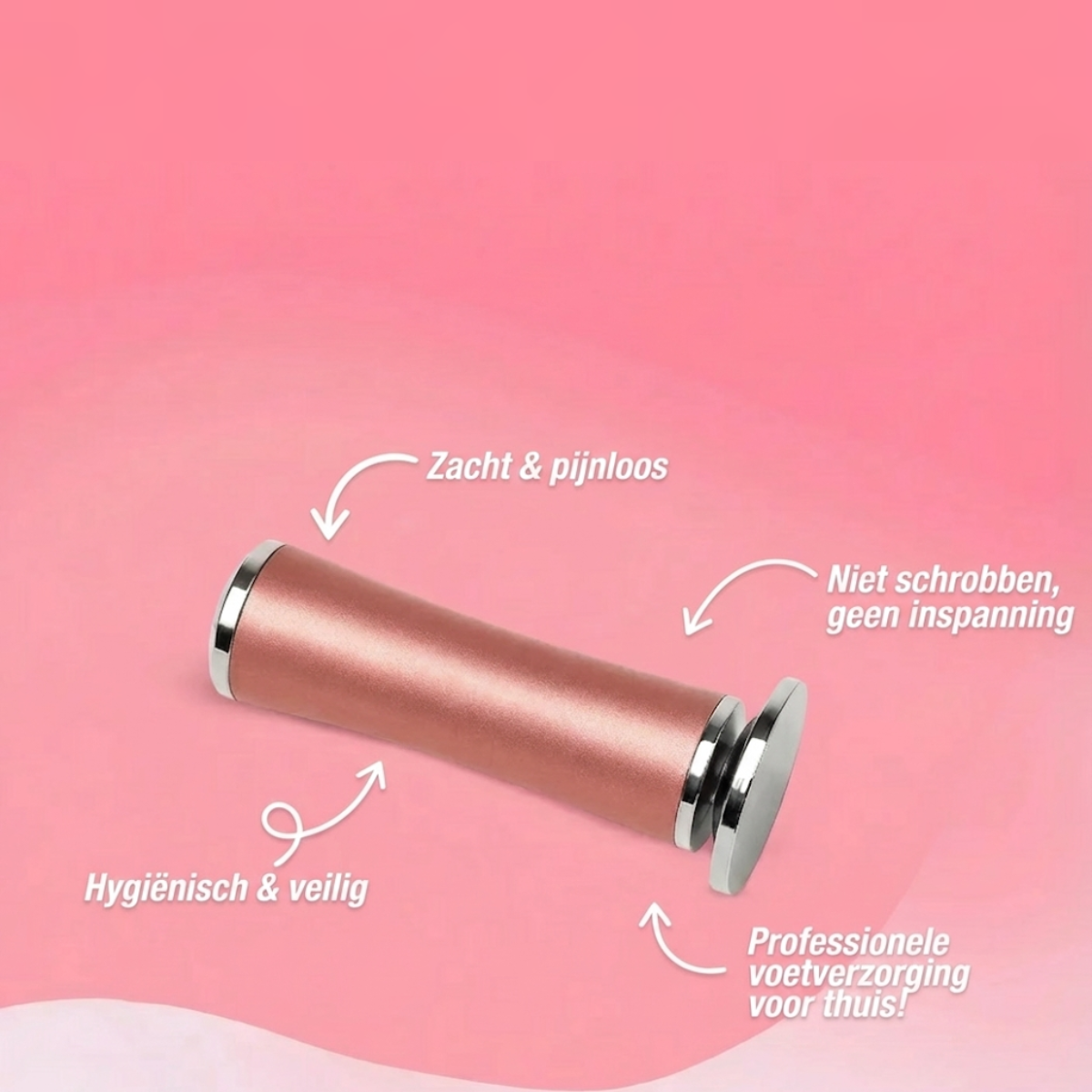 Zalecta FootGlow Elektrische Eeltverwijderaar - Oplaadbare Voetvijl voor Zachte Voeten