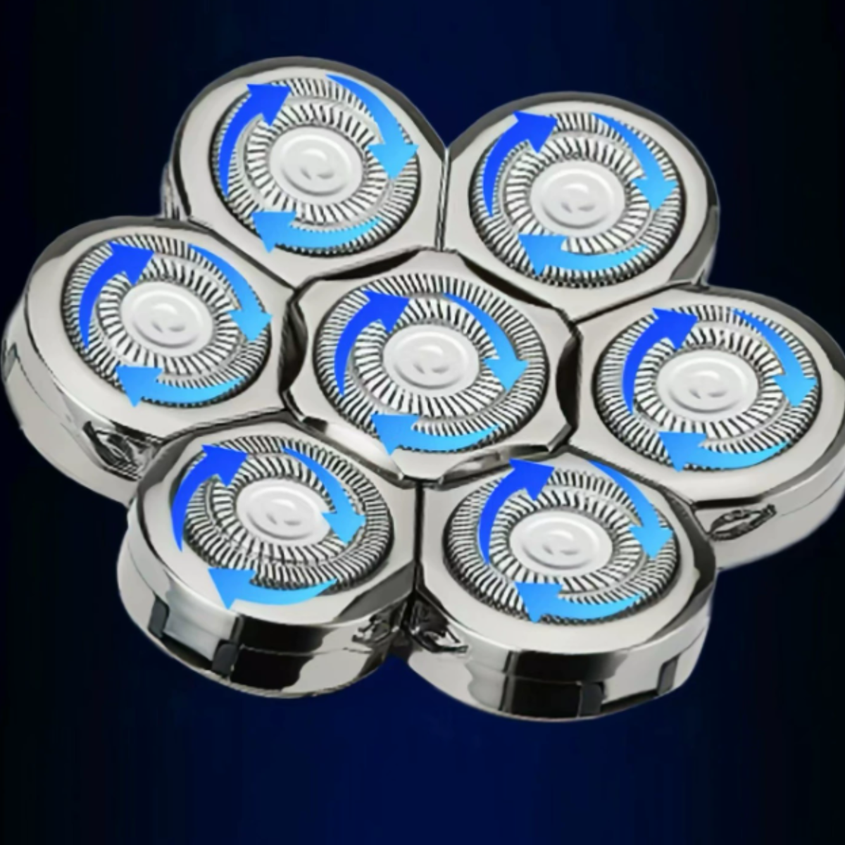 Vervangende Scheerkop voor Headstart Scheerapparaat - 7-Blads Mesjes