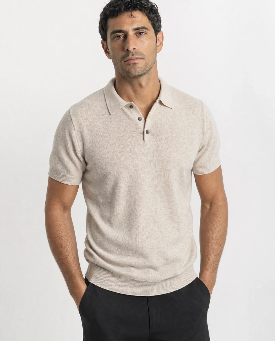 Luca | Klassieke Knit Polo