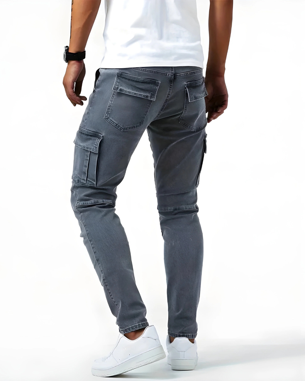 Zalecta™ Cargo Broek Heren - Stretchy Werkbroek met Veel Zakken