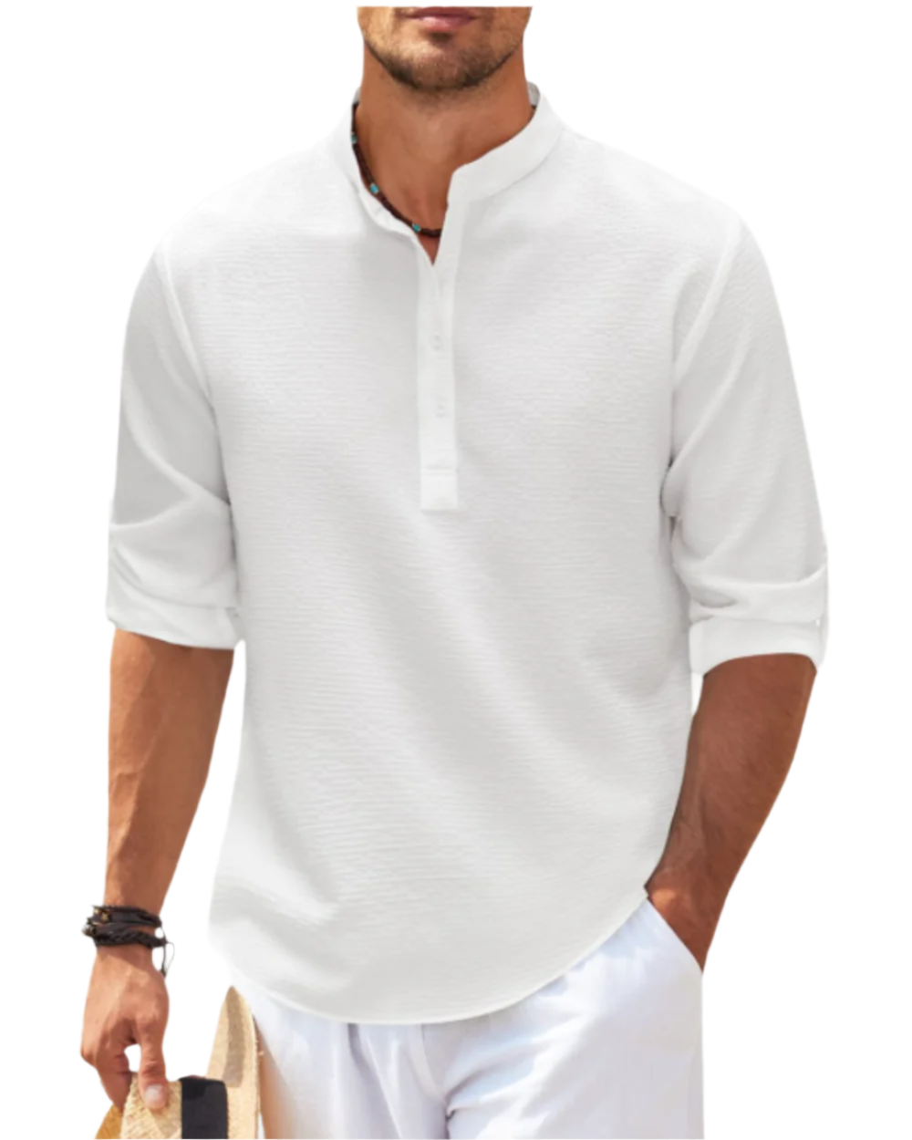 Poloshirt met lange mouwen
