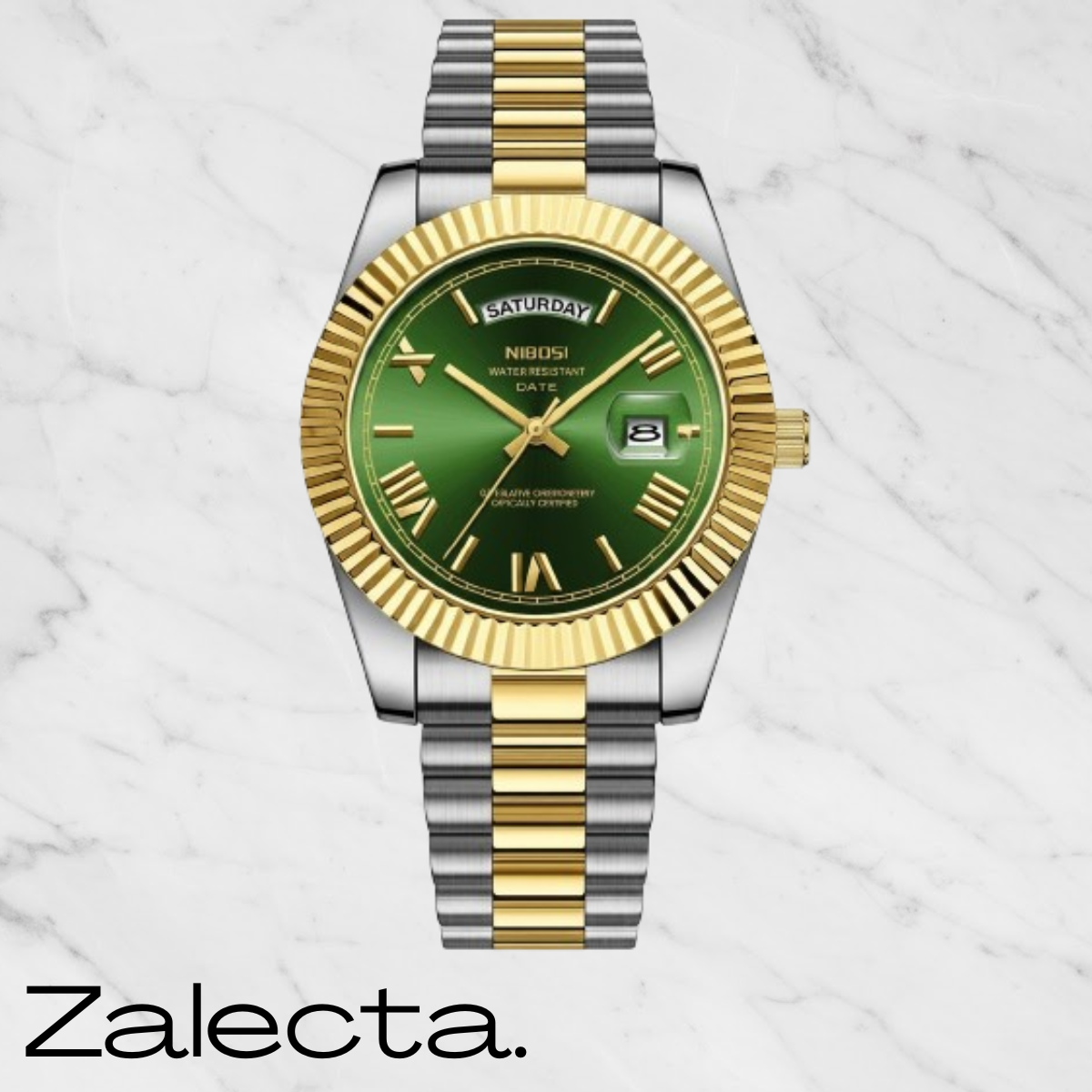 Zalecta for him: DayDate herenhorloge