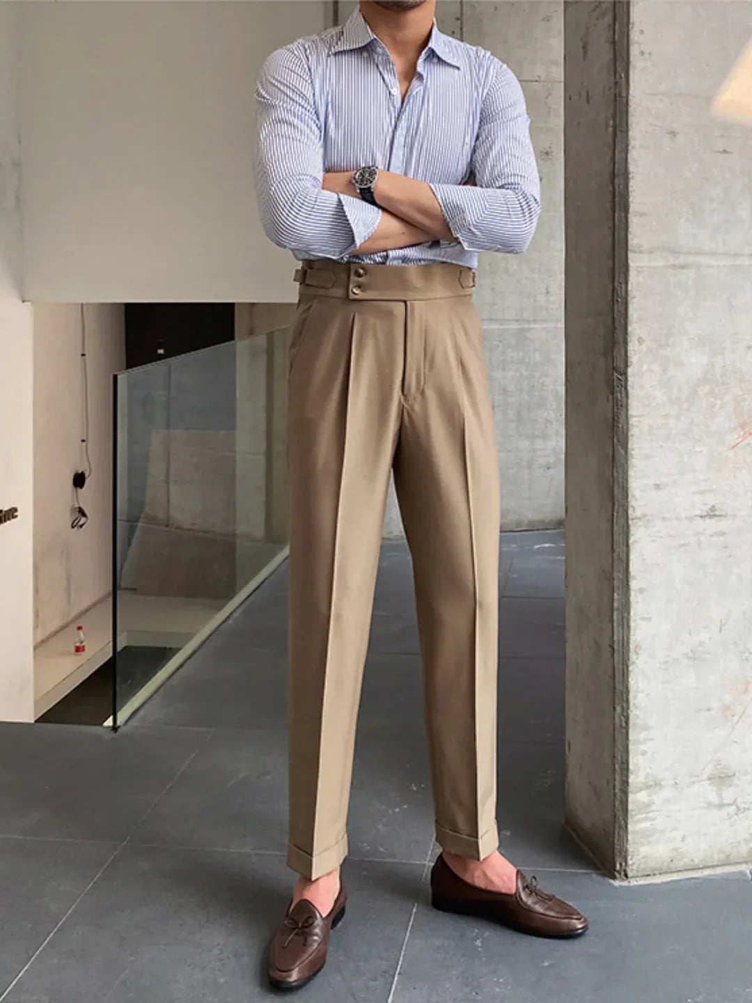 Zalecta | Elegante Klassieke Pantalon