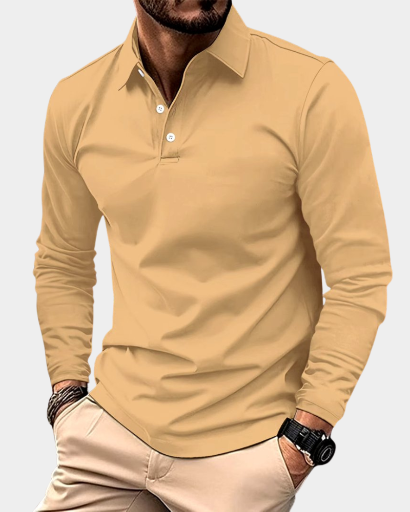Milan | Premium Long Sleeve Polo