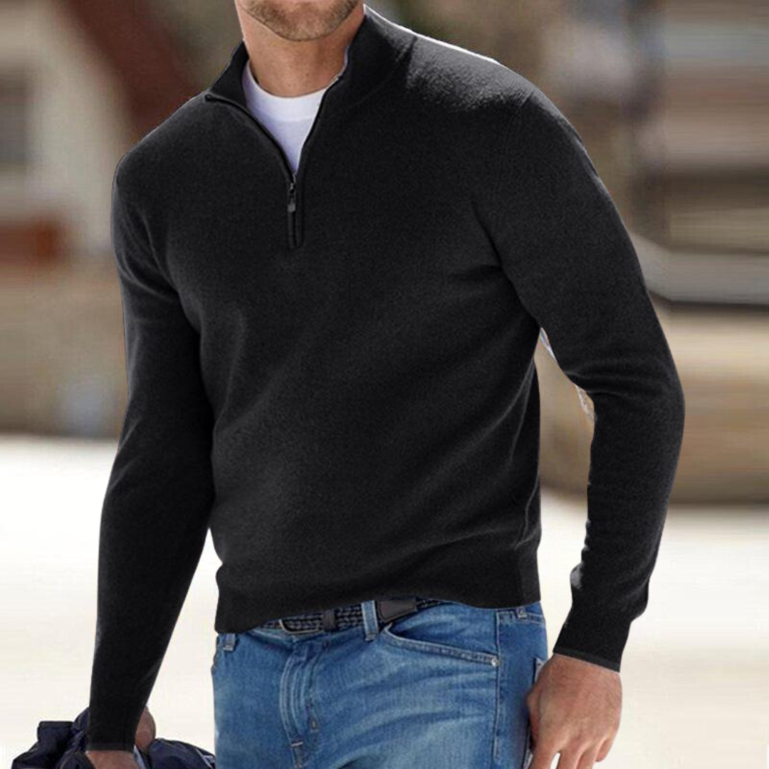 Martijn | Premium Half-Zip Trui