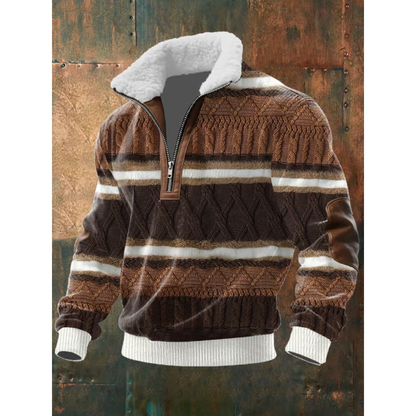 Finn | Gebreide Half-Zip Wintertrui