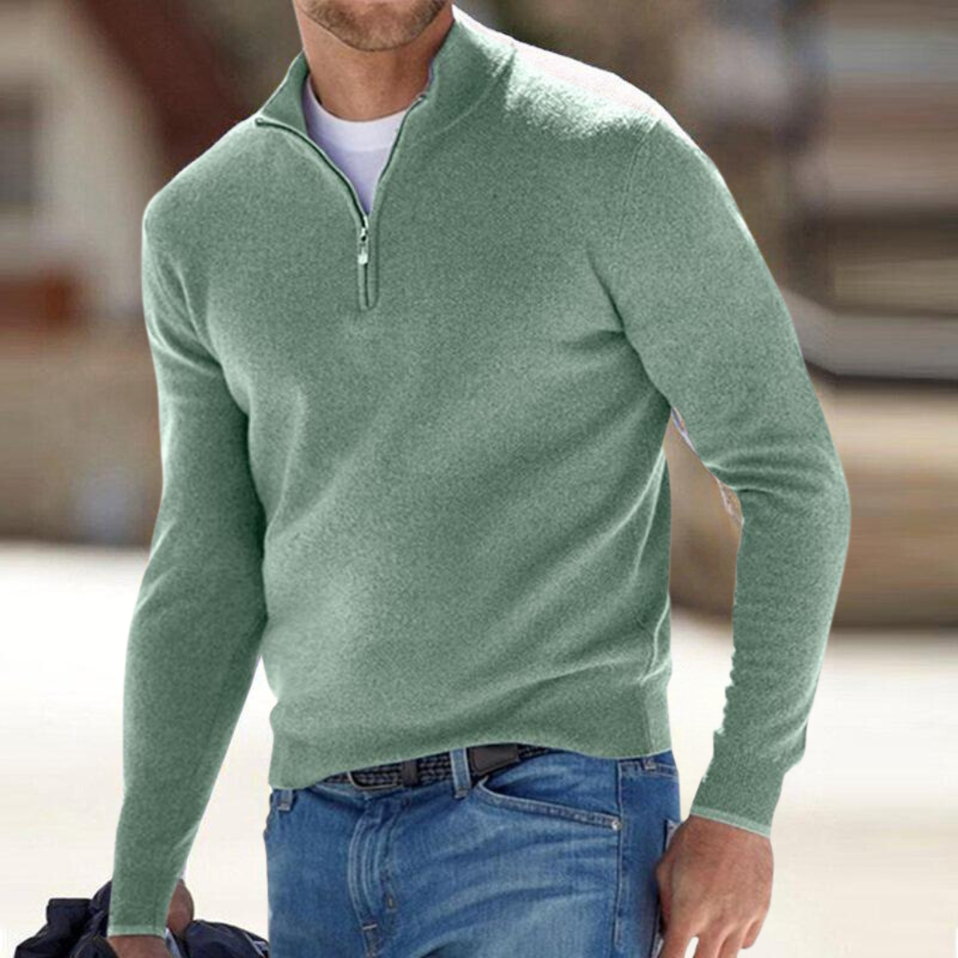 Martijn | Premium Half-Zip Trui
