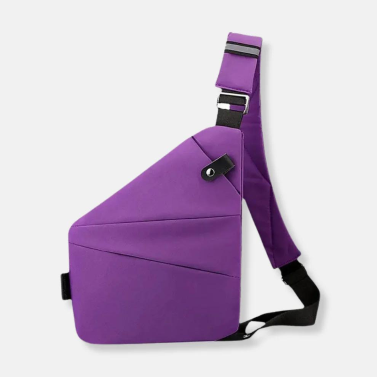 waterdichte anti-diefstal crossbody tas met verborgen ritsen, snijbestendig materiaal en RFID-bescherming