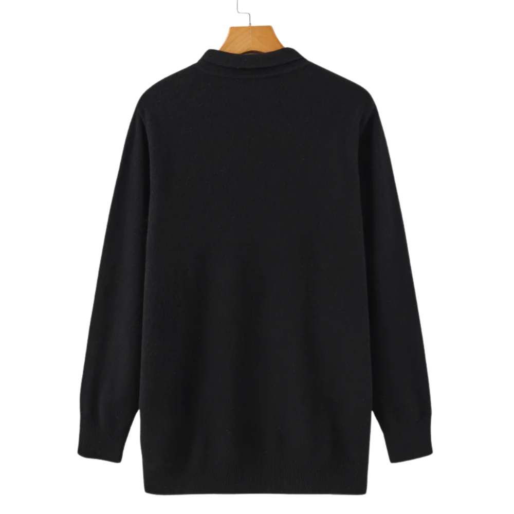 Premium longsleeve poloshirt