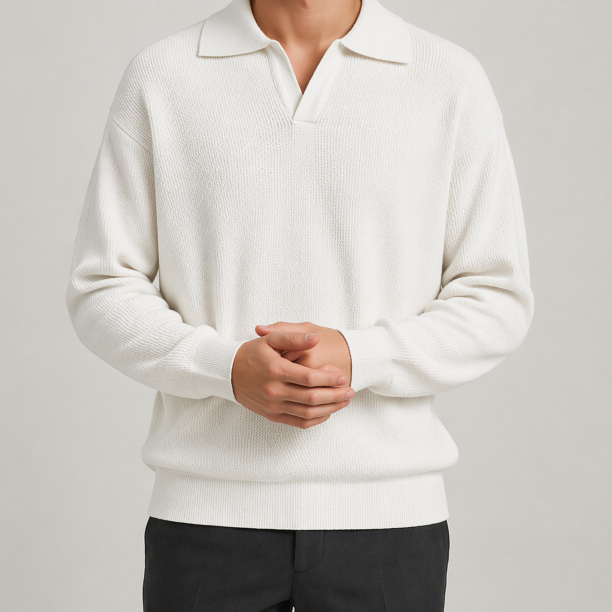 Zalecta | Luxe Gebreide Polo