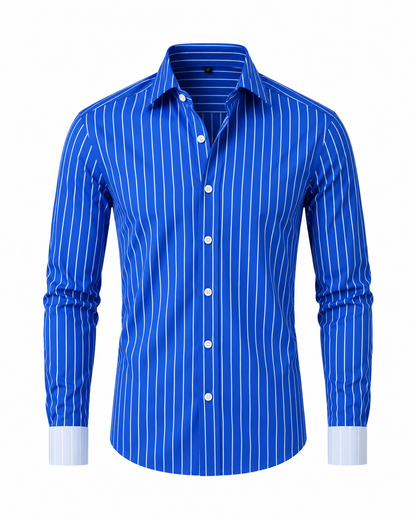 Maurits | Gestreept shirt met lange mouwen