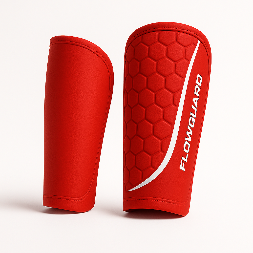 rode gel ski scheenbeschermer – professionele bescherming tegen scheenpijn en kramp in skischoenen