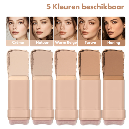 Matte Foundation Stick - Dekkende Concealer & Foundation voor Egale Huid