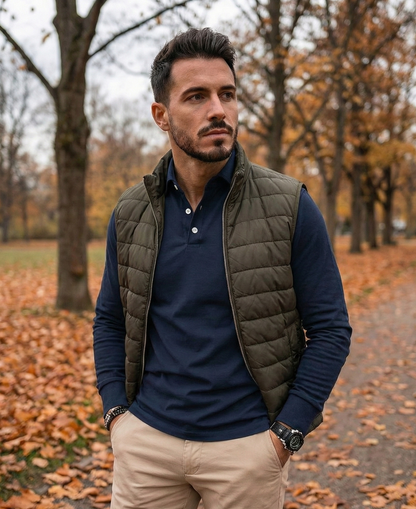 Milan | Premium Long Sleeve Polo