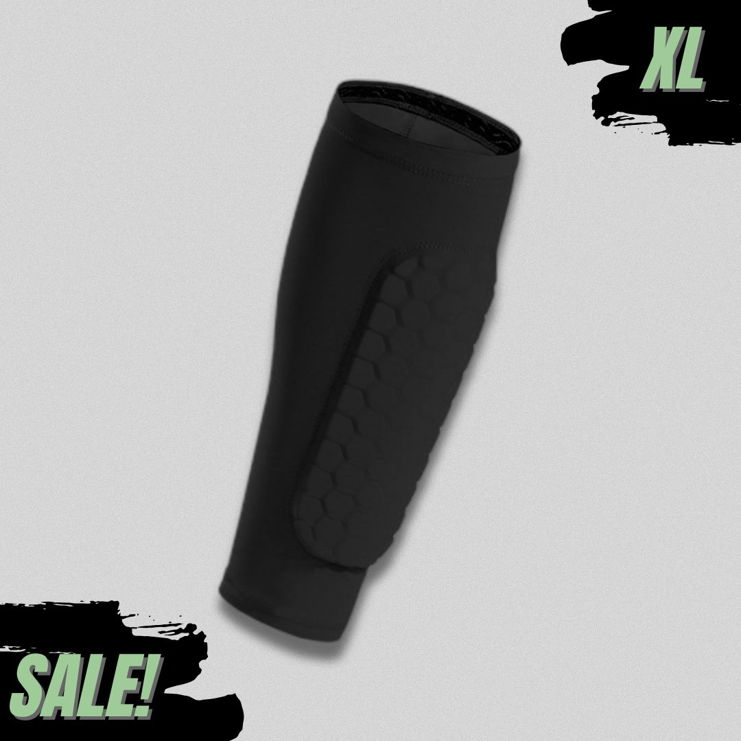 Zwarte gel ski scheenbeschermer – professionele bescherming tegen scheenpijn en kramp in skischoenen