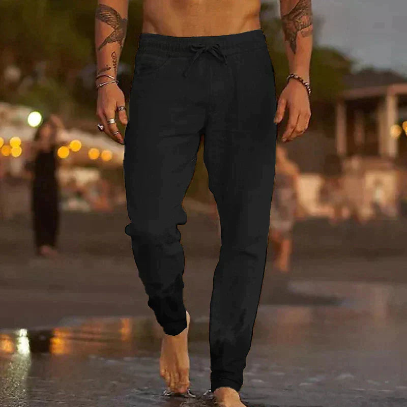 Alfredo | Luchtige Linnen Broek