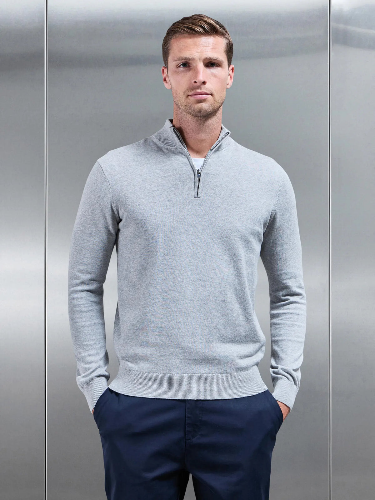 Laurent | Stijlvolle Half-Zip Trui