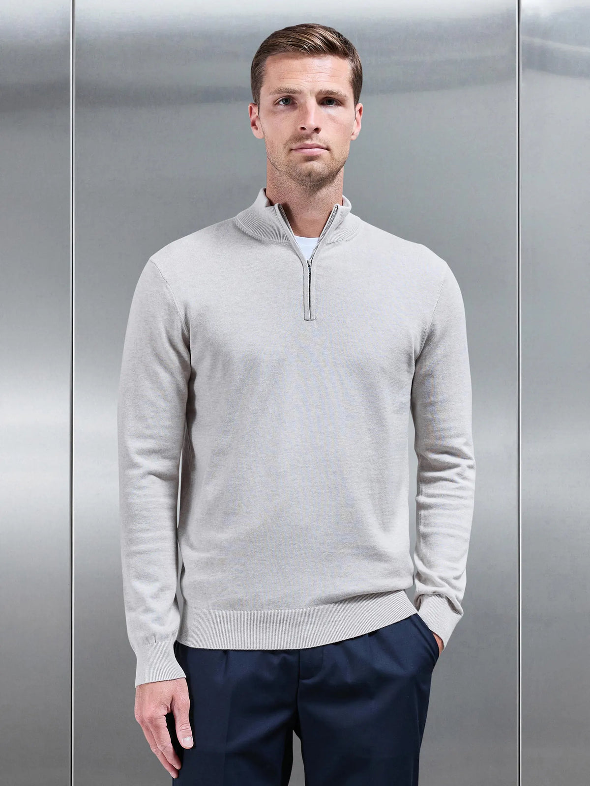 Laurent | Stijlvolle Half-Zip Trui