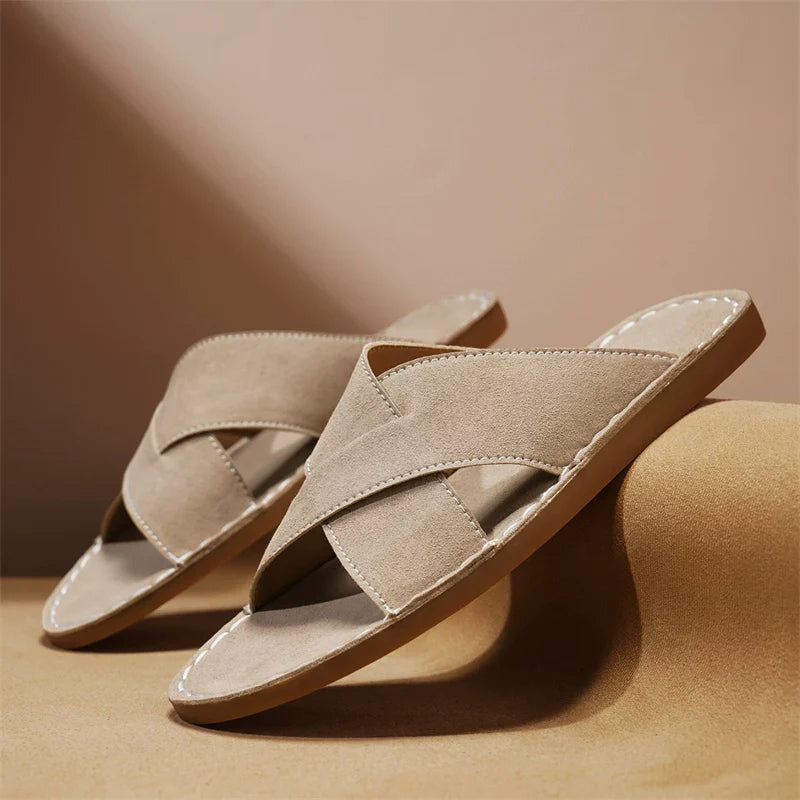 Zalecta | Italiaanse Suède Sandalen