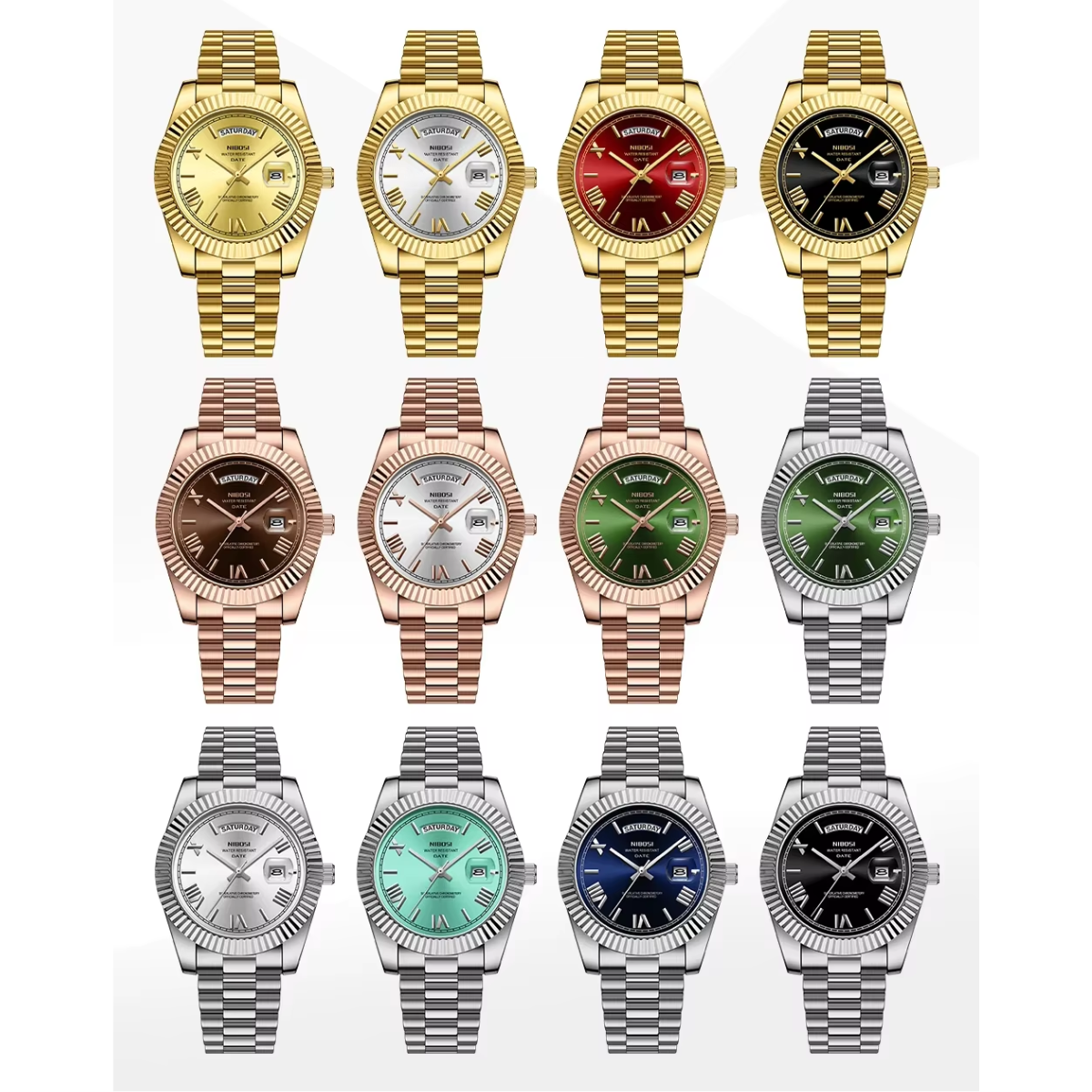 Zalecta for him: DayDate herenhorloge