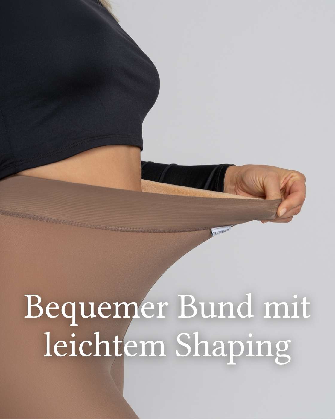 InvisiTights™ Thermo Panty - Fleece Gevoerde Panty met Transparant Effect (Nep Huid)