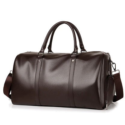 Zalecta | Premium Lederen Weekendtas