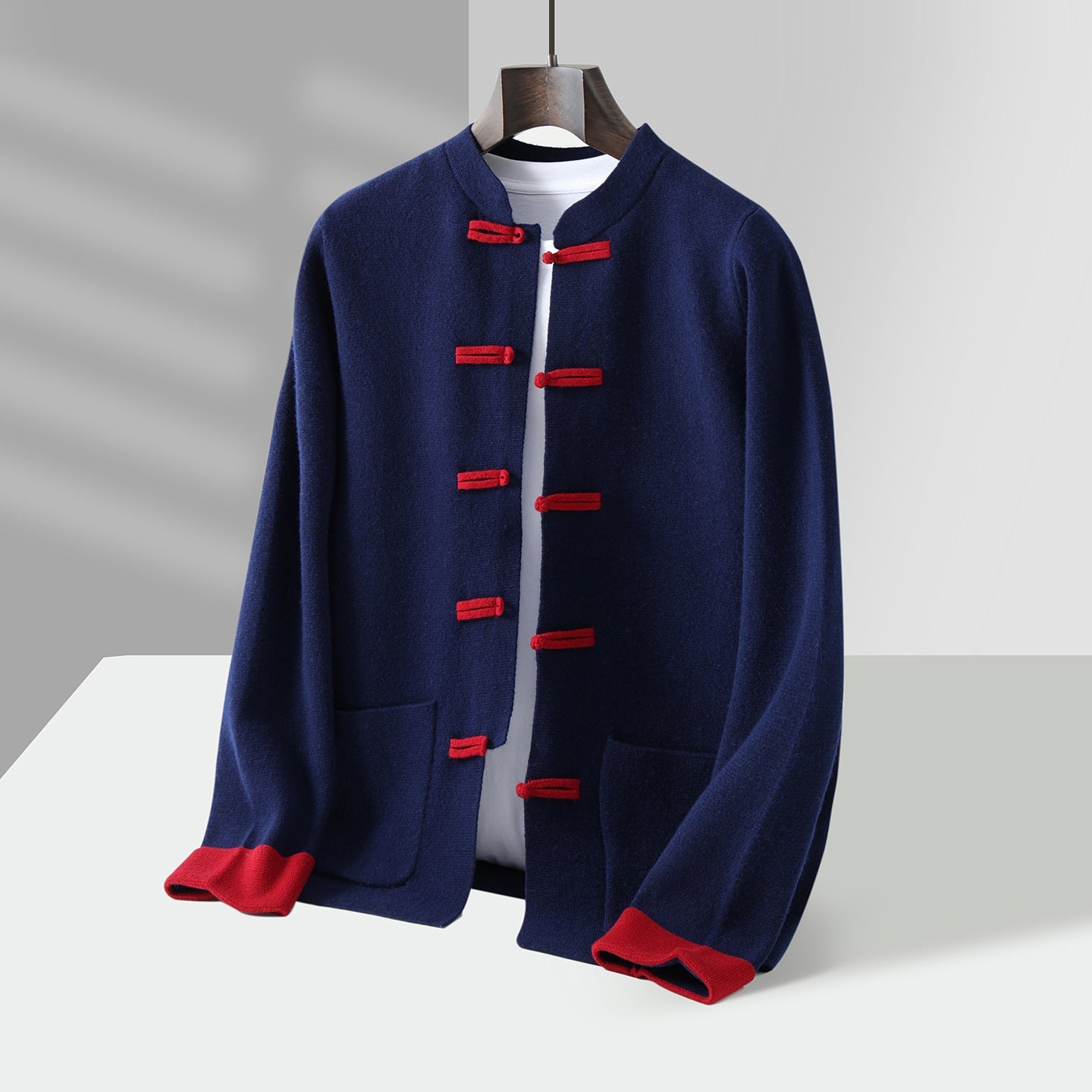 Leonard | Elegante Openstaande Vest