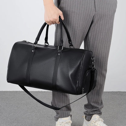Zalecta | Premium Lederen Weekendtas