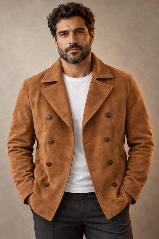 Hidde - Luxe Microfiber Suède Jas product image