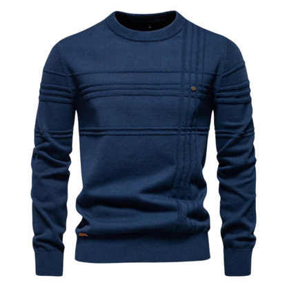 De Lorenz | Premium Herenpullover met Ruitpatroon