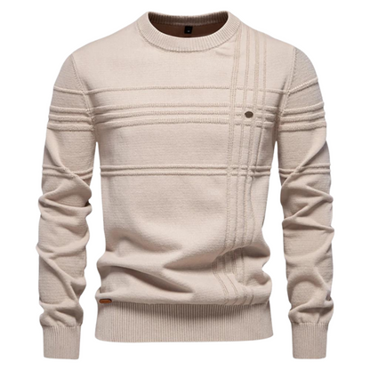 De Lorenz | Premium Herenpullover met Ruitpatroon