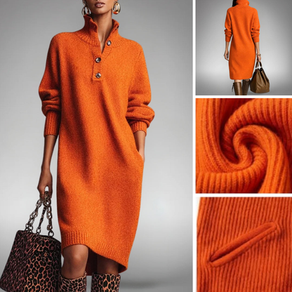 Isabella | Stijlvolle midi jurk